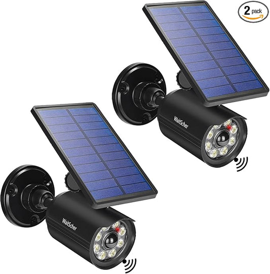 Solar Motion Lights Outdoor Waterproof 3600mAh Solar Security Light for Outside Garden Driveway Path Deck Landscape Yard(2pack)