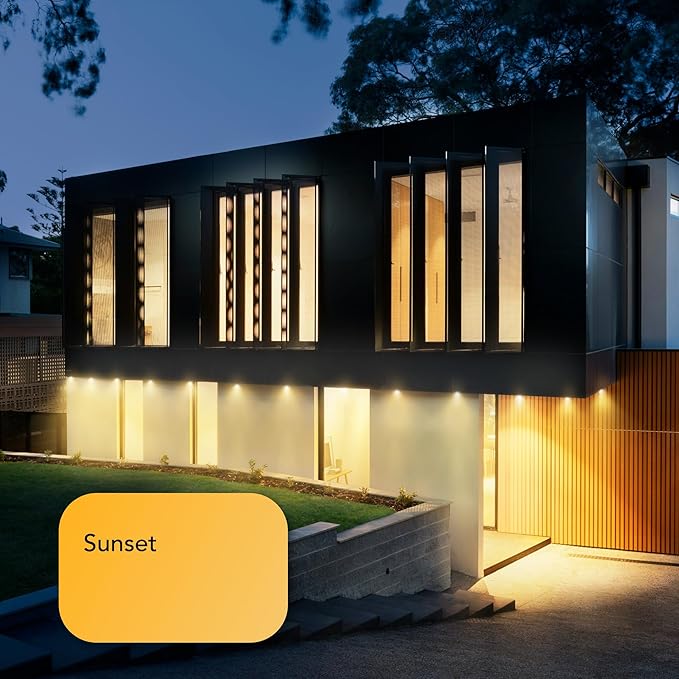 LIFX 25ft Smart Outdoor Permanent Light Extension, RGBW Supercolor, Wi-Fi, Compatible with Alexa, Google, Add-On for 50ft Starter Set, Cuttable & Expandable to 200ft, LFXSL50-30/LED/25EXT