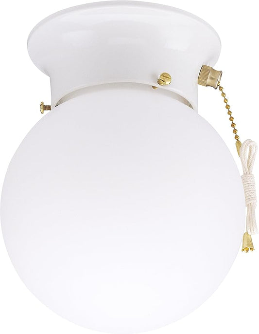 Westinghouse Lighting 6-Inch Ceiling Fixture, White