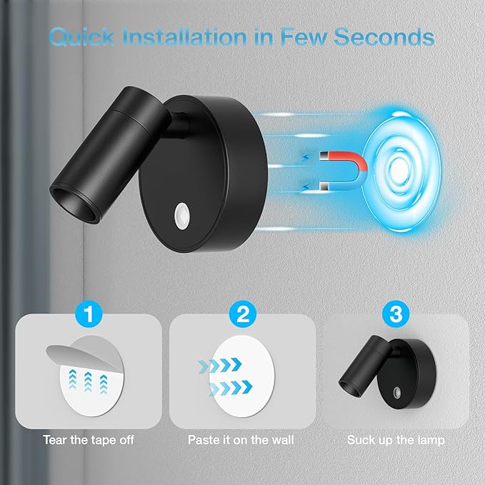 Olafus LED Wireless Spotlight Indoor, Rechargeable Battery Uplighting Indoor with Remote & Timer, 3CCT Picture Lights for Wall, Mini Art Accent Light for Plants, Artwork, Painting, 2 Pack