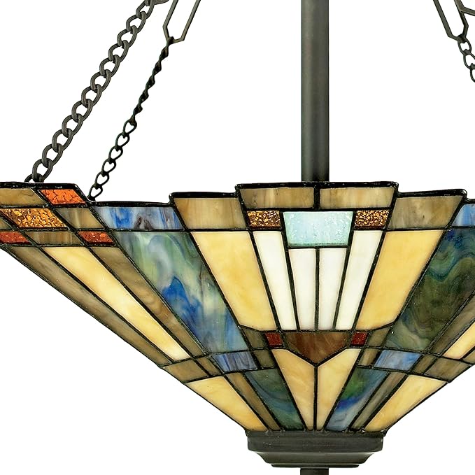 Quoizel Inglenook 3-Light Valiant Bronze Pendant Light