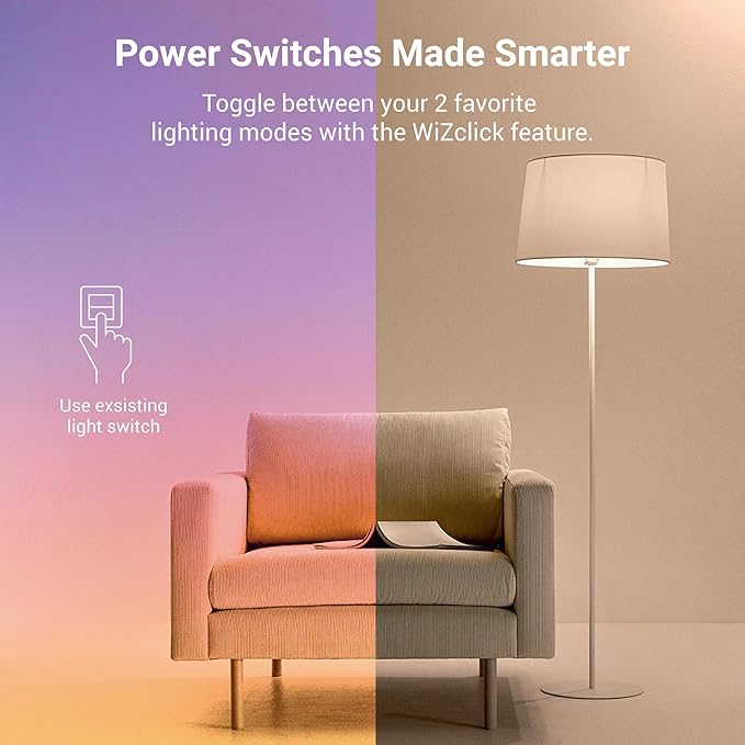 HALO 6” Smart Wi-Fi Slim Canless LED Downlight Powered by WiZ Pro, Dimmable Full Color with Smart Home Integration : HLB6099WZRGBWMWR