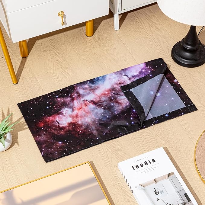 VIHOSE 4 Pcs 2 x 2 Feet Fluorescent Light Covers for Ceiling Lights Classroom Magnetic Light Filters for Reducing Harsh Glare Flicker for Office Classroom Home Drop Ceiling(Star Cluster)