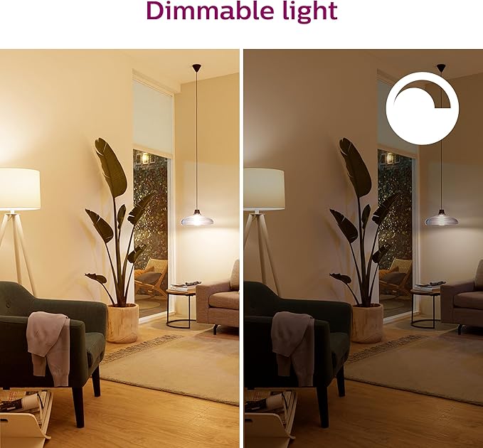 Philips Smart Retrofit Recessed Downlight 4-Pack, 50W Equivalent, 4-Inch LED Color Changing Lights, Powered by WiZ Connected