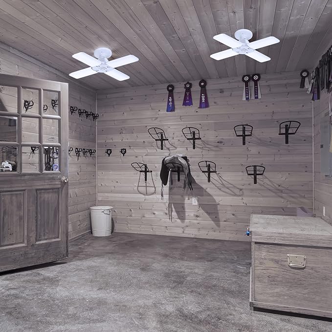 Feit Electric LED Garage Light, Multiple Adjustable Panels, E26 Base, Ideal for Garage, Workshop, Shed, 25,000-Hour Lifetime