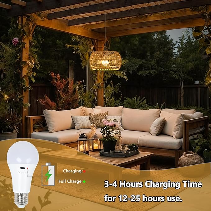 Battery Operated Chandelier with Remote, 11.8” Rattan Battery Powered Hanging Light for Porch, Rechargeable Outdoor Chandelier for Gazebo, Boho Cordless Pendant Light for Indoor Outdoor Patio
