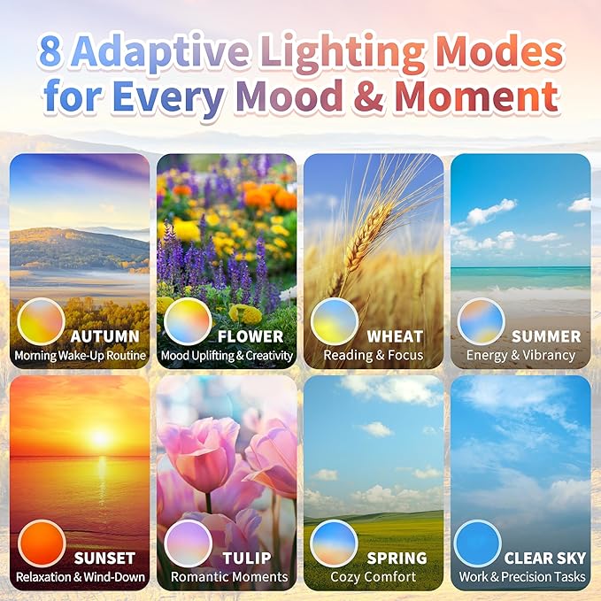 Kalium Ceiling Lights Flush Mount with Remote: LED Silver Ceiling Lighting 8 Modes Dimmable Color, Adjustable Temperature for Bedroom, Living Room, Kitchen (16 Inch)