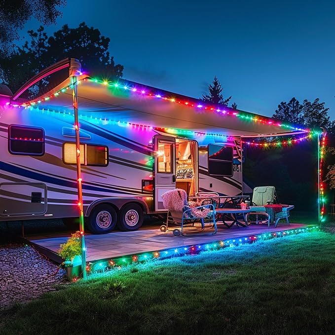 98FT 300LEDs Solar Rope Lights for palm Garden Decor,Rechargeable Solar string Light with Remote Control for Trampoline,Outdoor Palm Tree Holiday Lights for Pathway Pool Patio Party Yard(Multi Color)