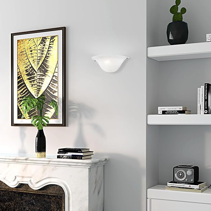 Livex Lighting Wynnewood 1 Light Wall Sconce Satin Nickel Finish