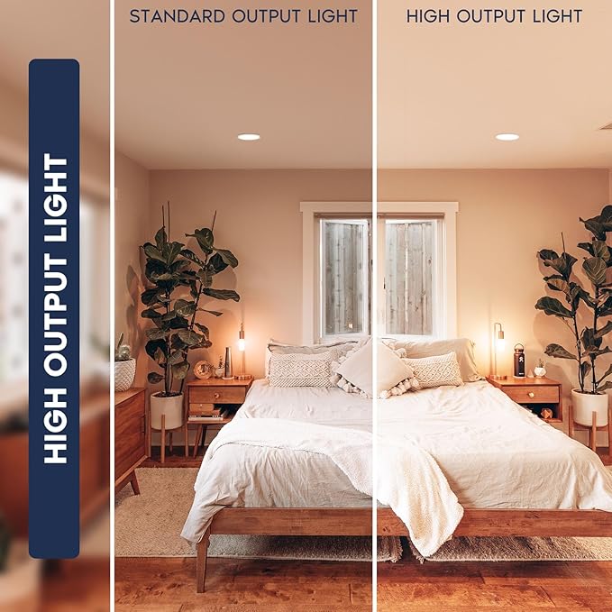 LUXRITE Slim 7 Inch LED Flush Mount Ceiling Light, 15W 1000LM, 5CCT 2700K 3000K 3500K 4000K 5000K, Dimmable LED Ceiling Light, Damp Rated, Energy Star, Title 24