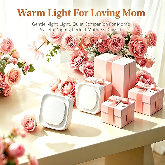 YUNLEX 4 Pack Daylight White Night Light, Gentle Eye-Care with Dimmable Wide-Glow, Indirect Reflection, Auto Dusk to Dawn Sensor, Plug in for Hallway, Kitchen, Garage, Laundry, as Mother Gifts