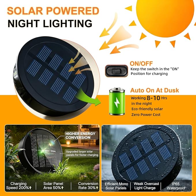 Solar Hanging Lights for Outside Garden,Outdoor Metal Lanterns Sun Moon Lamp, Large Decorations for Yard Garden Patio Proch Tree Wall, Christmas Gifts for Women Mom