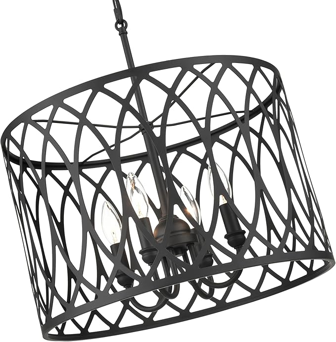 ML Lighting 4214-MB Traditional, Matte Black