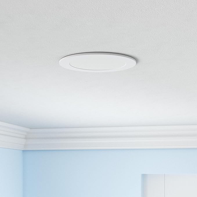 Ensenior 16 Pack 6 Inch LED Recessed Ceiling Light, Dimmable, 2700K-5000K 5CCT, 1050LM 12W 120V, High Brightness Canless Wafer Downlight - ETL&FCC&IC