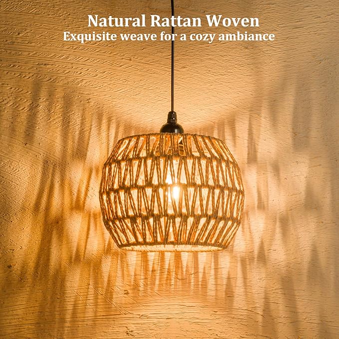 Battery Operated Outdoor Chandelier,Battery Operated Pendant Light with Remote Control, No Wiring Outdoor Hanging Light for Porch Patio Gazebo (7.9" 2Pack)