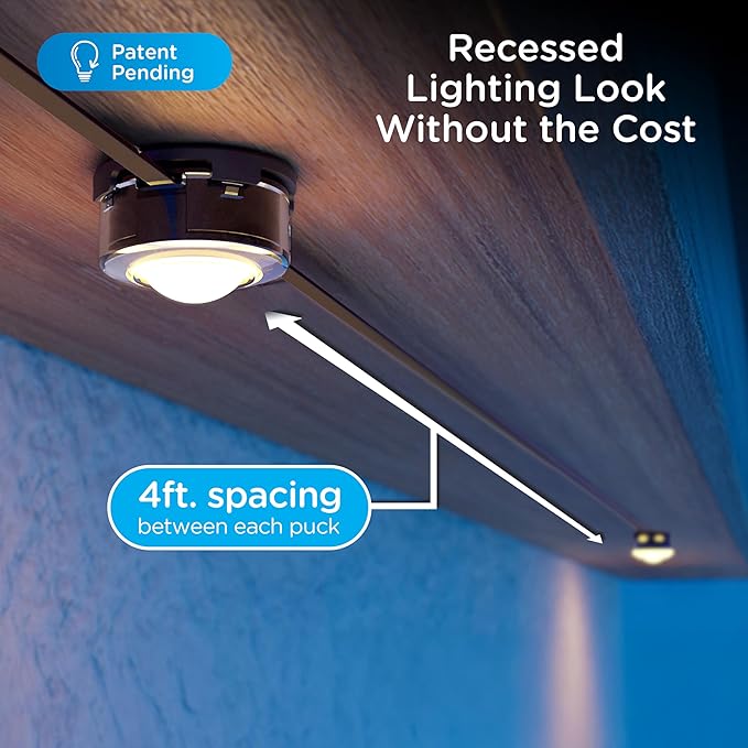 Enbrighten Vibe Eternity Accent Permanent Outdoor Lights for House, 100ft, 24 RGBWIC LEDs, Wide Spacing, 94lm, Tunable White, Everyday Eave Lighting, Smart App, Works with Alexa, Google Home, 85714