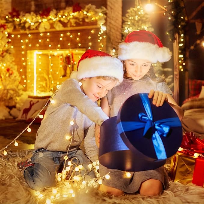 WERTIOO Globe String Lights Battery Operated – 23ft 60 LED Globe Lights with Remote, 8 Modes & Timer – Warm White String Lights for Bedroom, Christmas Tree, Garden, Tent, Camping, Indoor & Outdoor