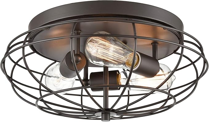 Innovations Lighting 510-3C-OB Bare Bulb 1 Light Cord Set, Oil Rubbed Bronze