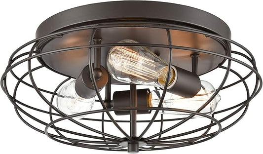 Innovations Lighting 510-3C-OB Bare Bulb 1 Light Cord Set, Oil Rubbed Bronze