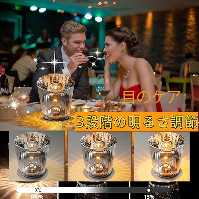 Crystal Diamond Table Lamp USB Charging Touch Lamp K9 Crystal Table Lamp with 3 Color, Diamond Lamp for Nightstand Bedroom Livng Room Decor Christmas Gifts Style D,3 Color