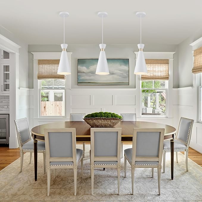 2026 New Gold White Pendant Lights Kitchen Island Lighting, 5.9" Mini Small Modern Pendant Light Fixtures 1 Pack, 13“H kitchen pendant lighting over Island Lights for Kitchen Bar Sink Dining Room