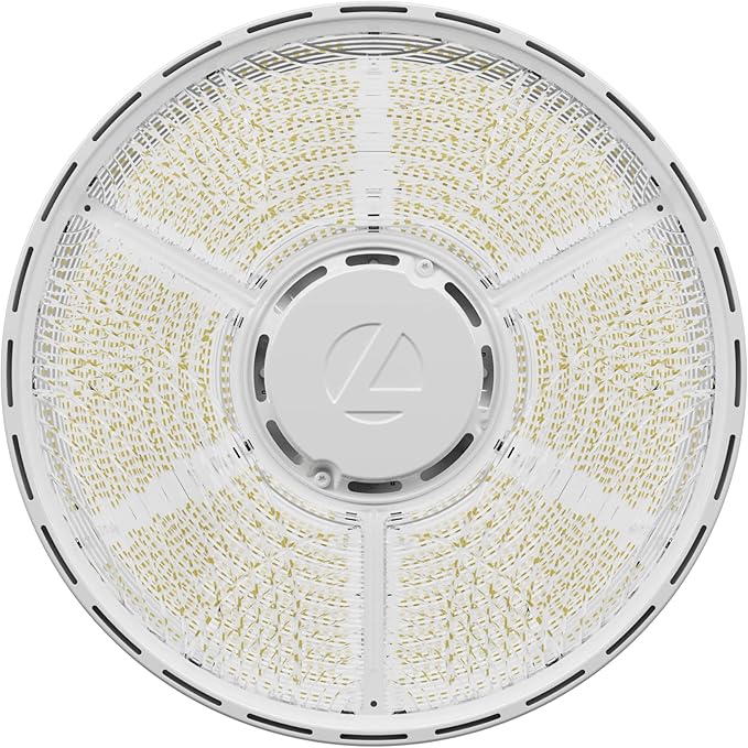 Lithonia Lighting CPRB 24LM MVOLT 40K 80CRI DWH LED Round High Bay, Multi-Volt 120-277V, 15-Inch, 24000 Lumens, White