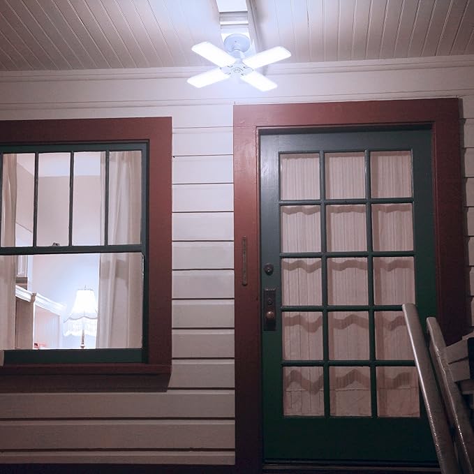 Feit Electric LED Garage Light, Multiple Adjustable Panels, E26 Base, Ideal for Garage, Workshop, Shed, 25,000-Hour Lifetime