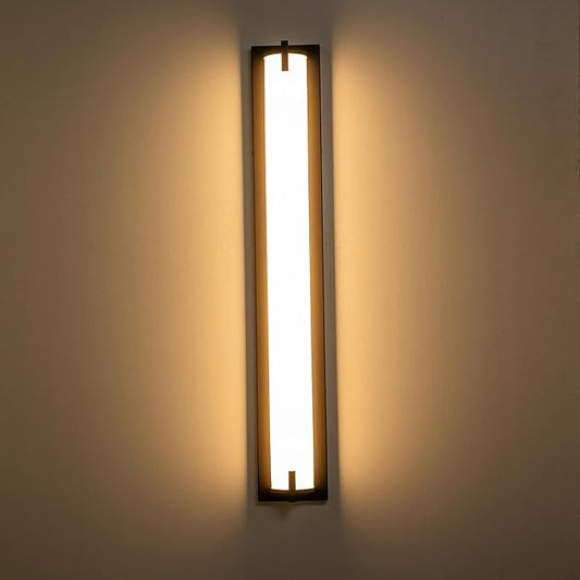 LED Vanity Light Bar, 29.75 in. Dimmable Bathroom Light Fixture Over Mirror, 24W Bathroom Wall Sconce Vanity Lighting, Oil Rubbed Bronze Bath Wall Lamp, Warm White 3000K, ETL Listed