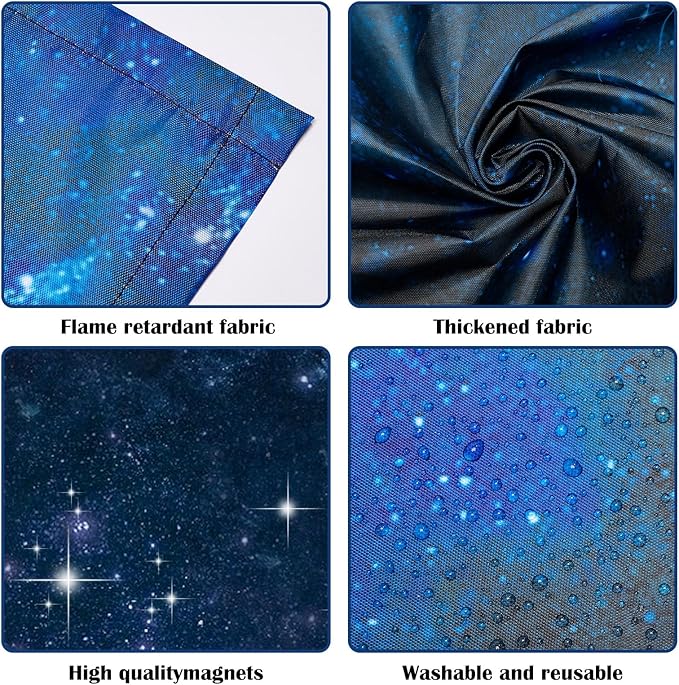 ANGSYLTH 8 Pcs Fluorescent Light Covers - 4 x 2 Feet Covers for Ceiling Lights, 8 x 10 Magnetic Light Filters for Classroom, Office, Hospitals