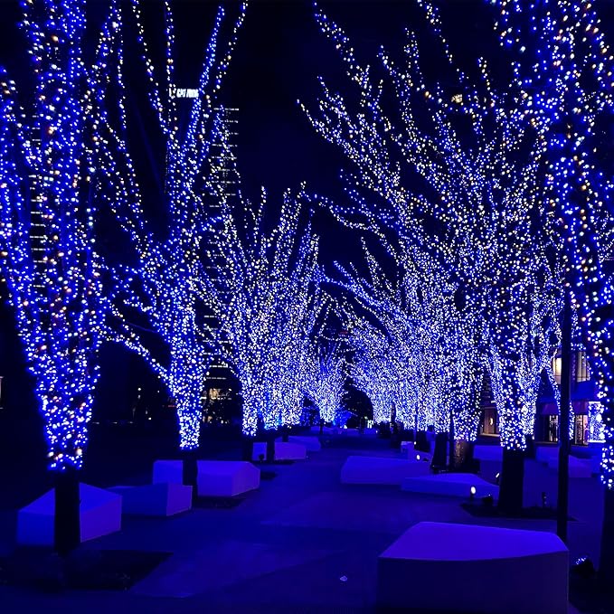 Selarlyt 2 Pack Solar Christmas Lights Outdoor, 72FT 200 LED Solar String Lights with 8 Lighting Modes, IP65 Waterproof Solar Lights Outdoor for Xmas Garden Party Tree Decor.