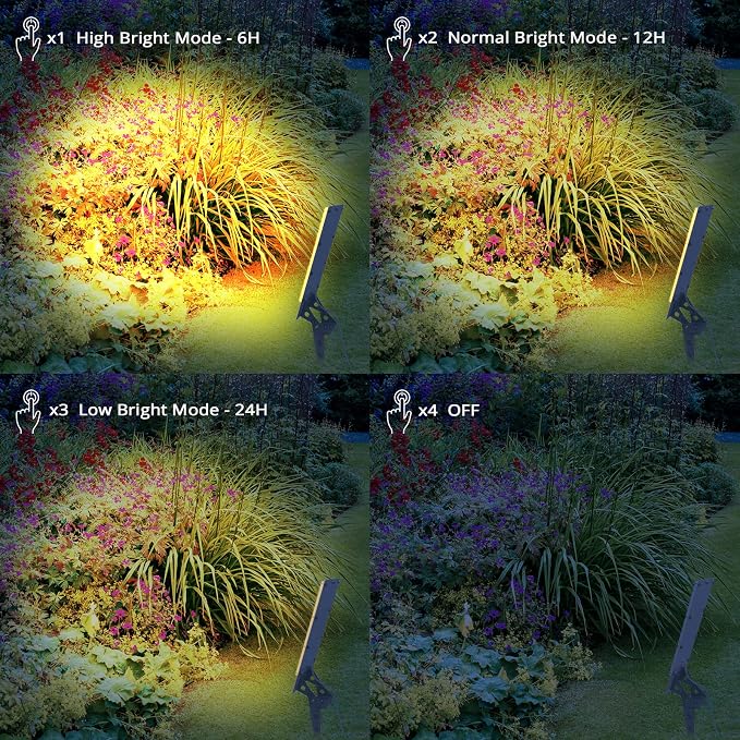 Flag Pole Light Solar Powered A280X Metal Flood Sign Spotlight,36LED 16ft Cable Waterproof Outdoor Landscape Auto On/Off Dust to Dawn for Yard Garden Flag Wall