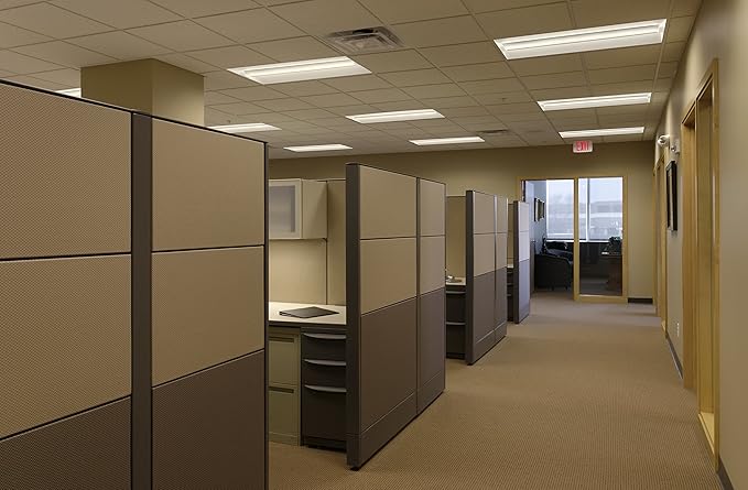 Lithonia Lighting 2BLT4 46L ADP LP835 High Output Best-in-Value Low-Profile Recessed LED Troffer, 2' x 4'
