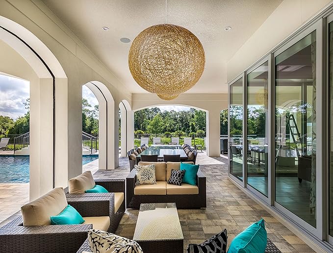 Maxim Bali-One Light Chandelier-19 Inches Wide by 19 inches high-Chocolate/White Finish -Traditional Installation