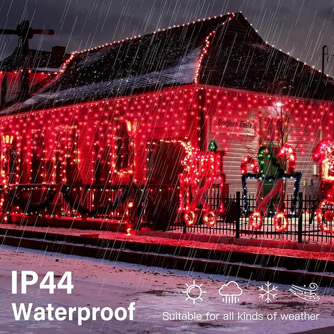 300LED Icicle Lights for Outside,Red Valentine Window Lights,8 Modes Plug in Red Curtain String Lights Waterproof for Valentine’s Day,Wedding,Party,Bedroom,Home,Wall,Backdrop,Christmas Decor