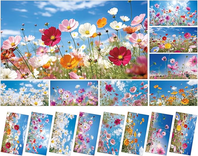 8 Pcs Fluorescent Light Covers with 80 Magnets Decorative for Classroom Ceiling Lights 4 x 2 Feet Magnetic Light Cover Filter Easy Install for Office Hospitals Drop Home Ceiling Supplies (Flower)