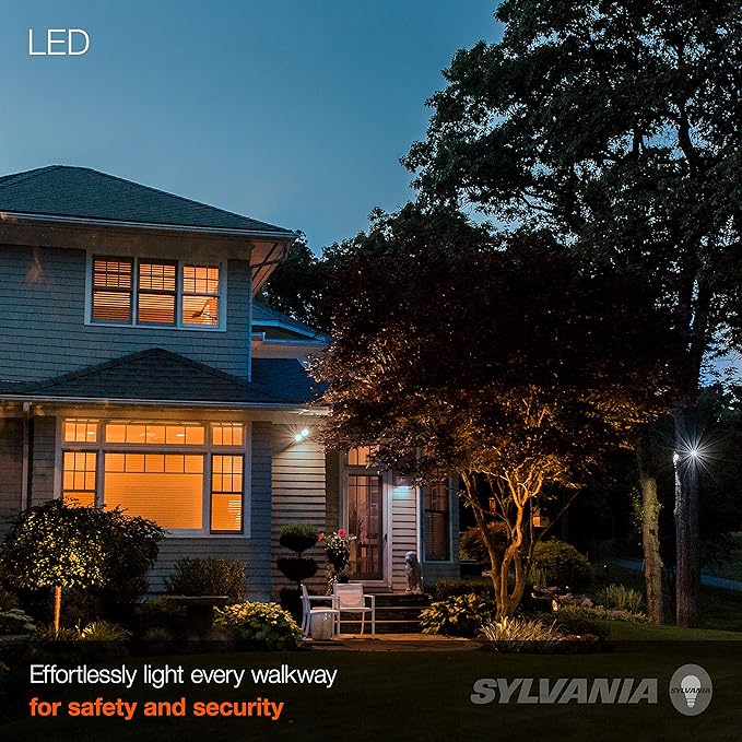 Sylvania Flood BR30 LED Light Bulb, 100W = 15.5W, Dimmable, 10 Year, 1450 Lumens, 5000K, Daylight - 6 Pack (41256)